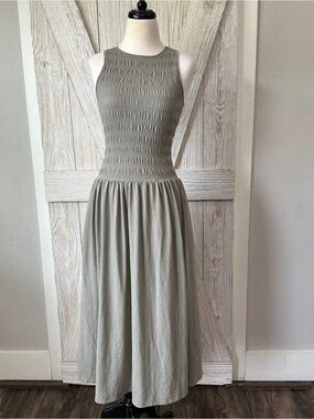 blu dahlia Shirred Bodice Billie Jersey Midi Dress